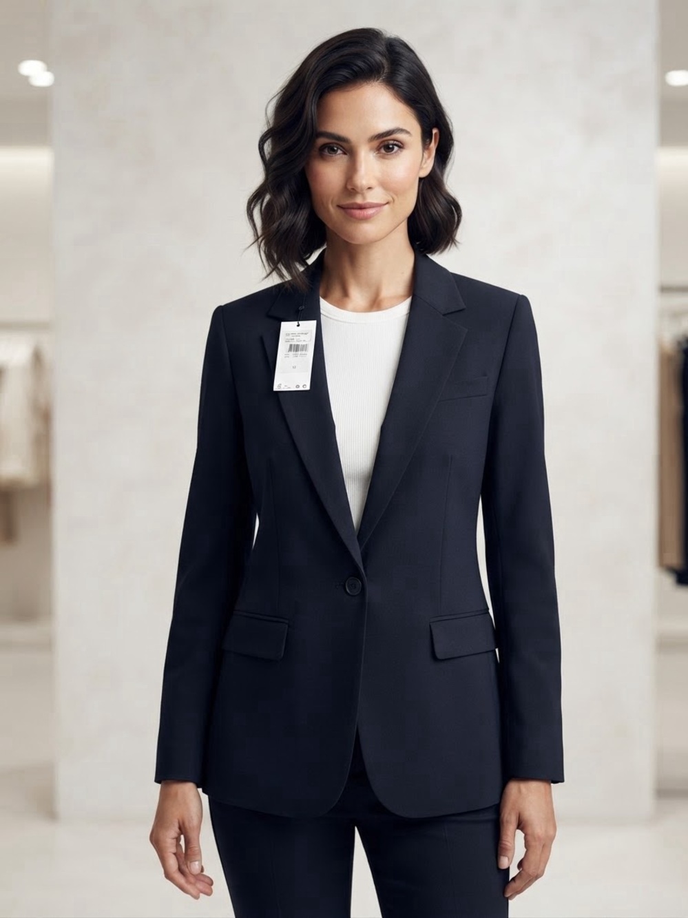 Mavi/Edition Woven Blazer Dark Navy NWT size XS